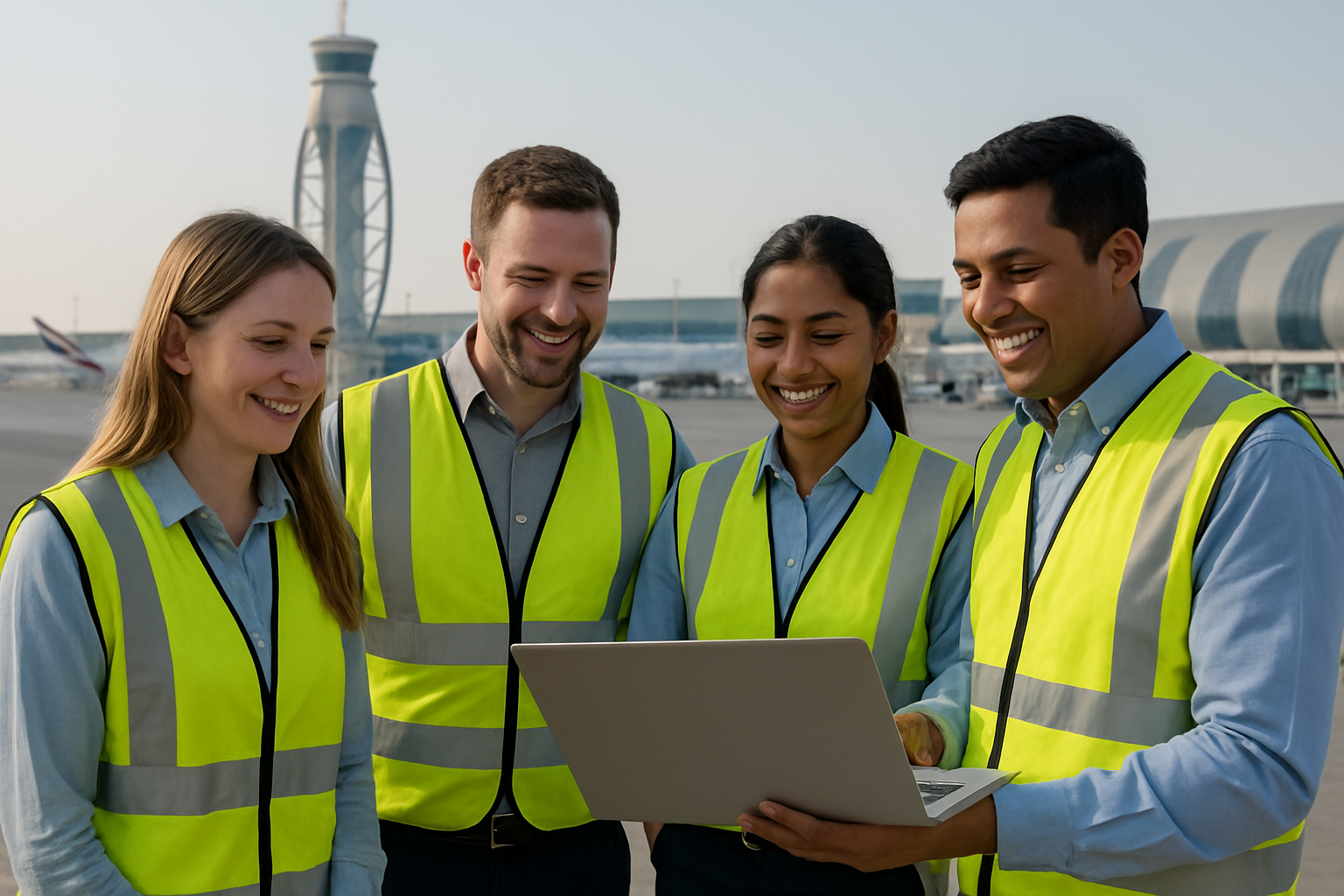 Airport Operations Officer job in Abu Dhabi, UAE (illustration)