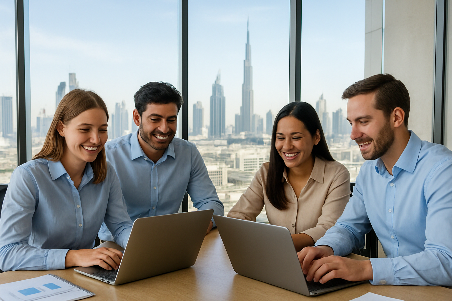 AVP & Lead, Credit Management, TMT job in Abu Dhabi, UAE (illustration)