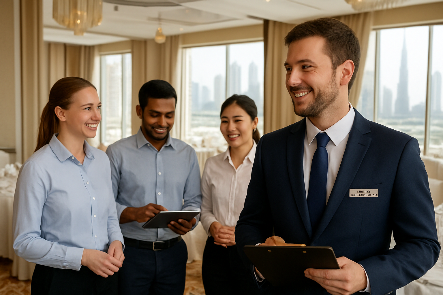 Banquet Supervisor - Arabic Speaker job in Abu Dhabi, UAE (illustration)
