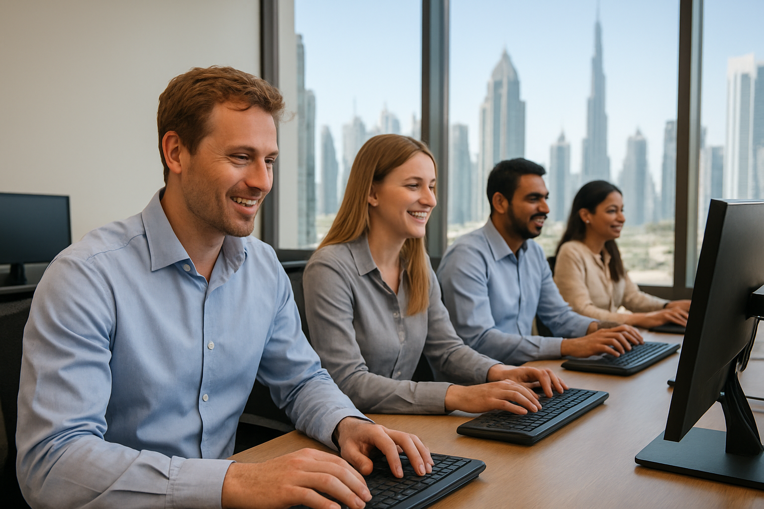 Clearing CS Specialist job in UAE (illustration)