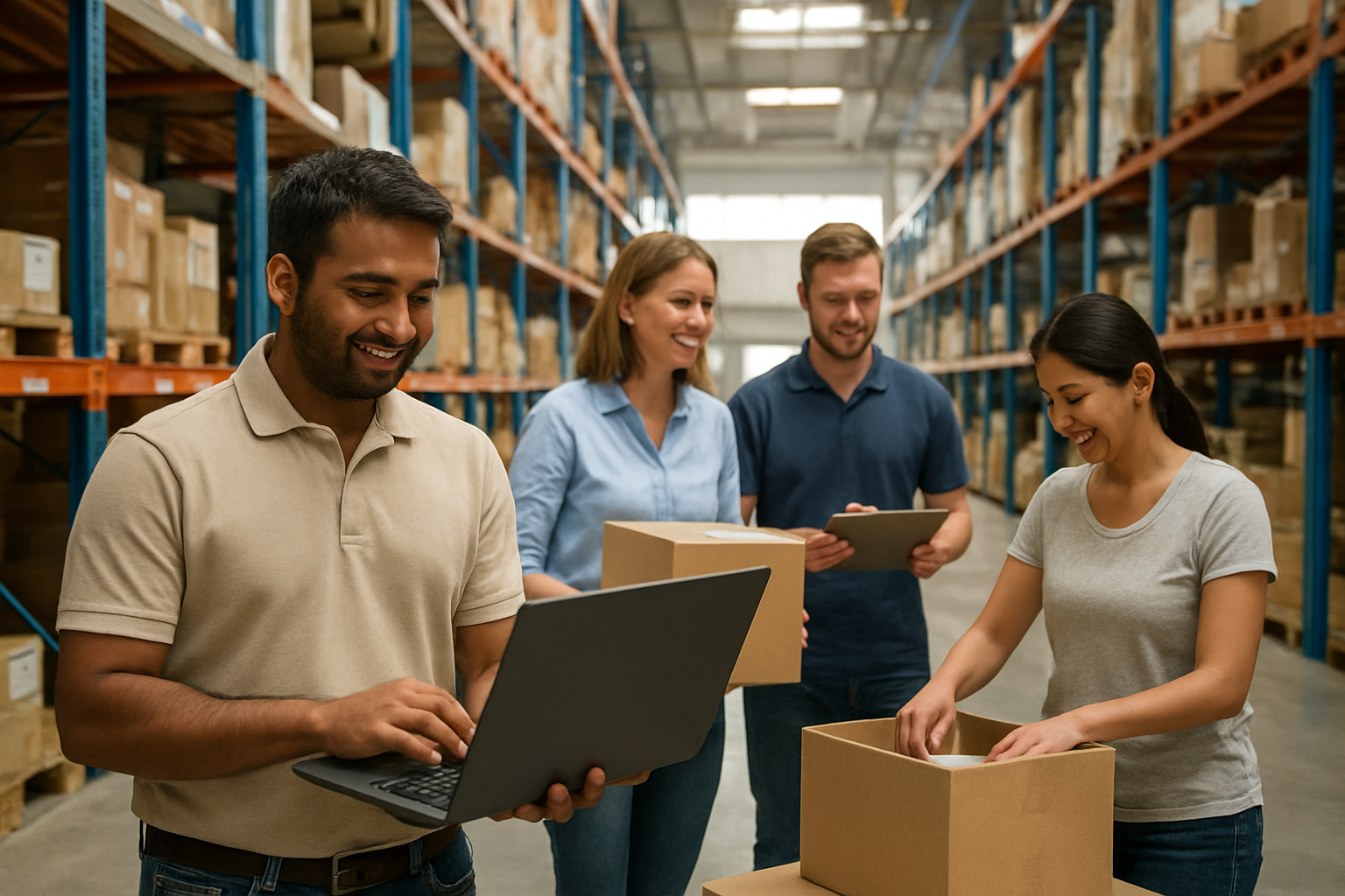 Assistant Distribution Center job in Dubai, UAE (illustration)