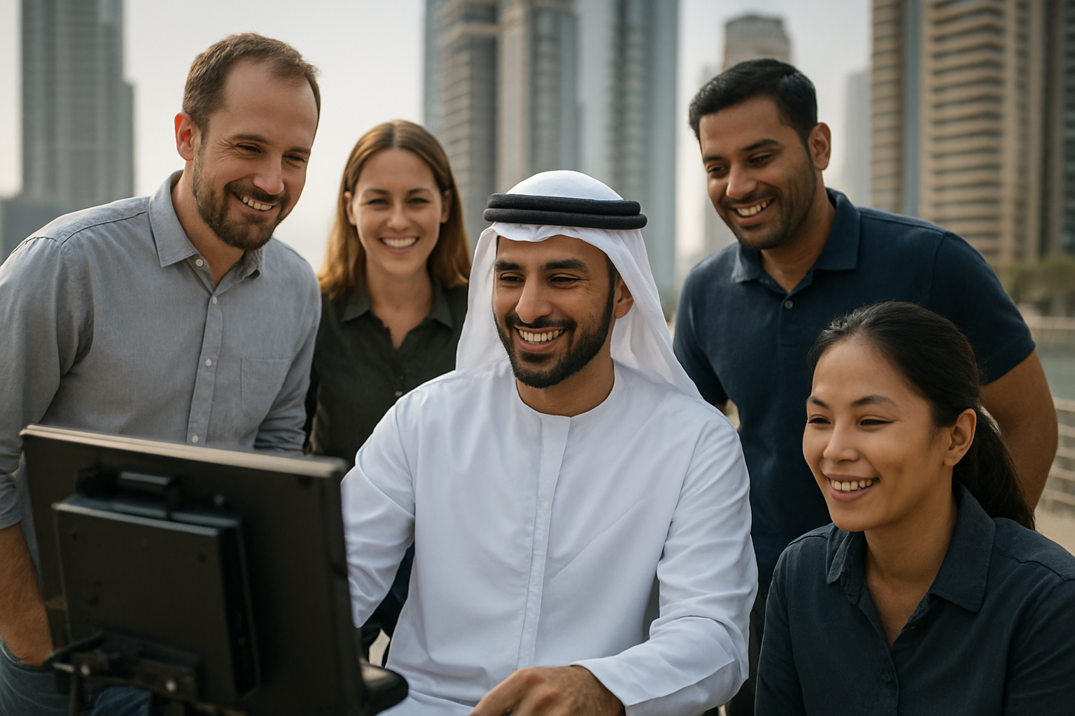 Director – Portfolio Management (Development to Hold) job in Abu Dhabi, UAE (illustration)