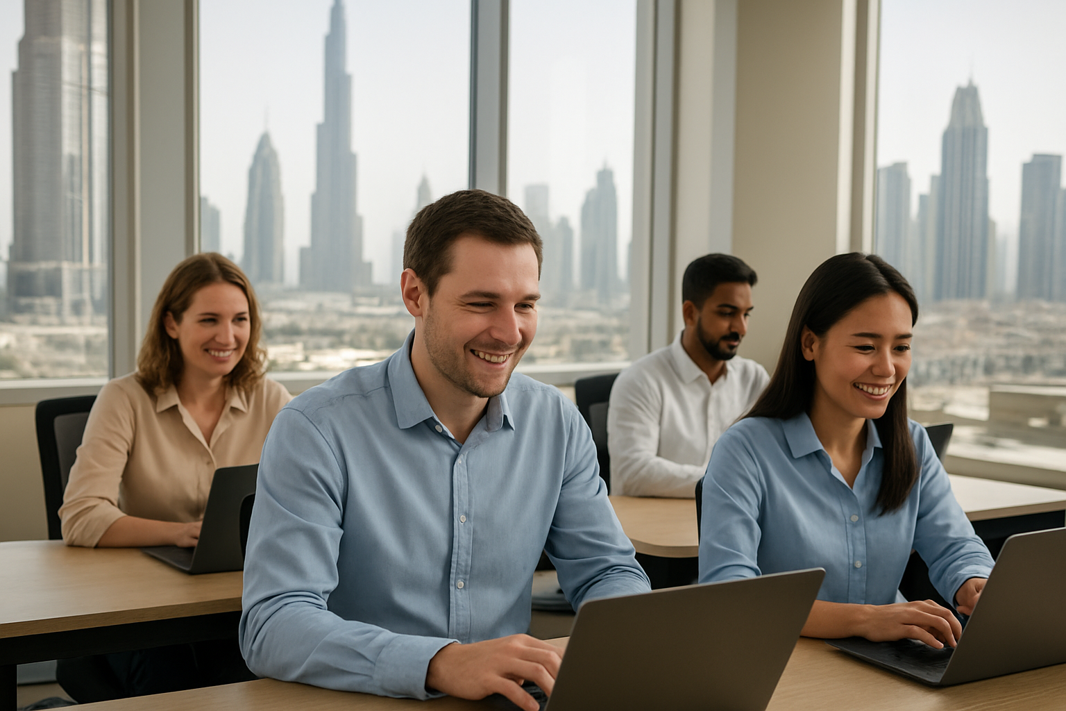 Solutions & Analytics Analyst job in Abu Dhabi, UAE (illustration)