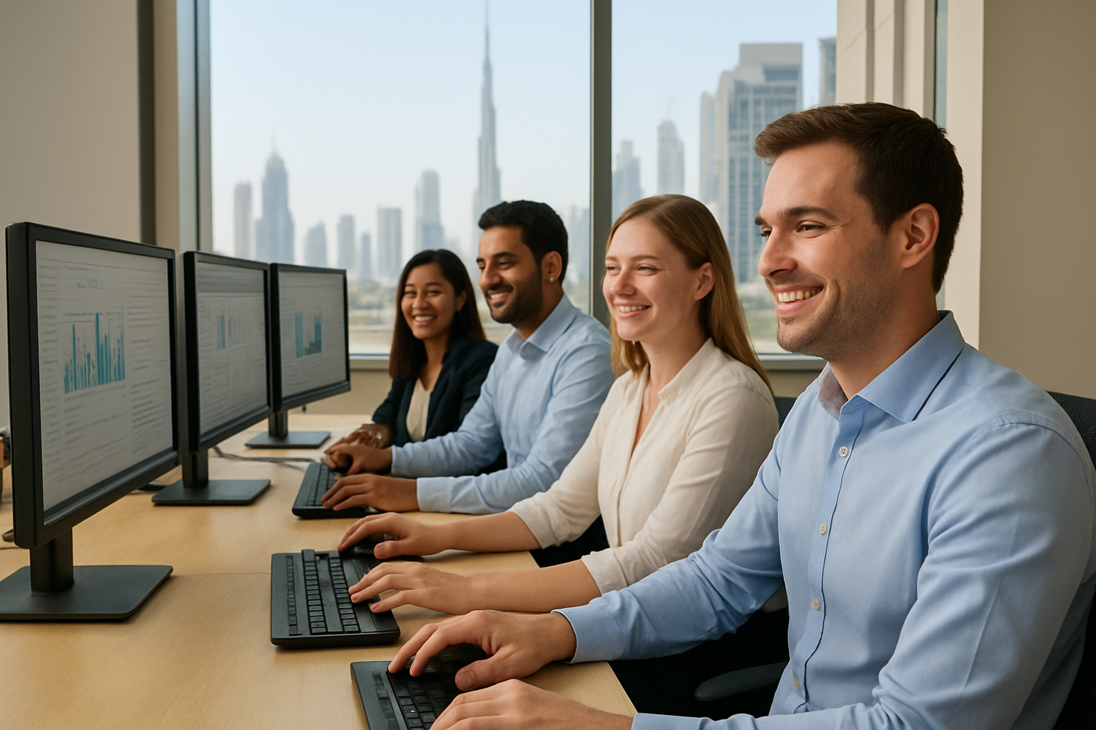 Workplace Operations Analyst job in Abu Dhabi, UAE (illustration)