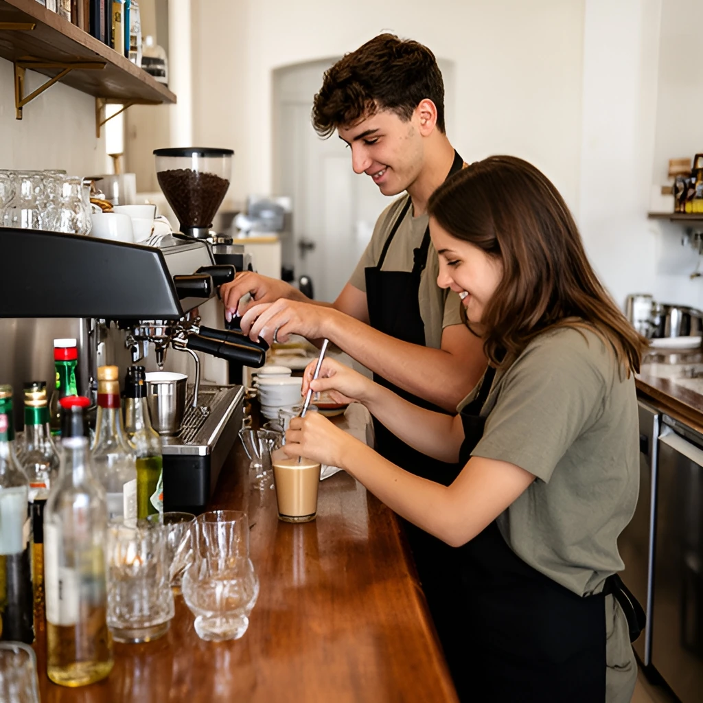 Bartender - Laguna Beach Restaurant & Bar (6 Months Mission) job in Dubai, UAE (illustration)