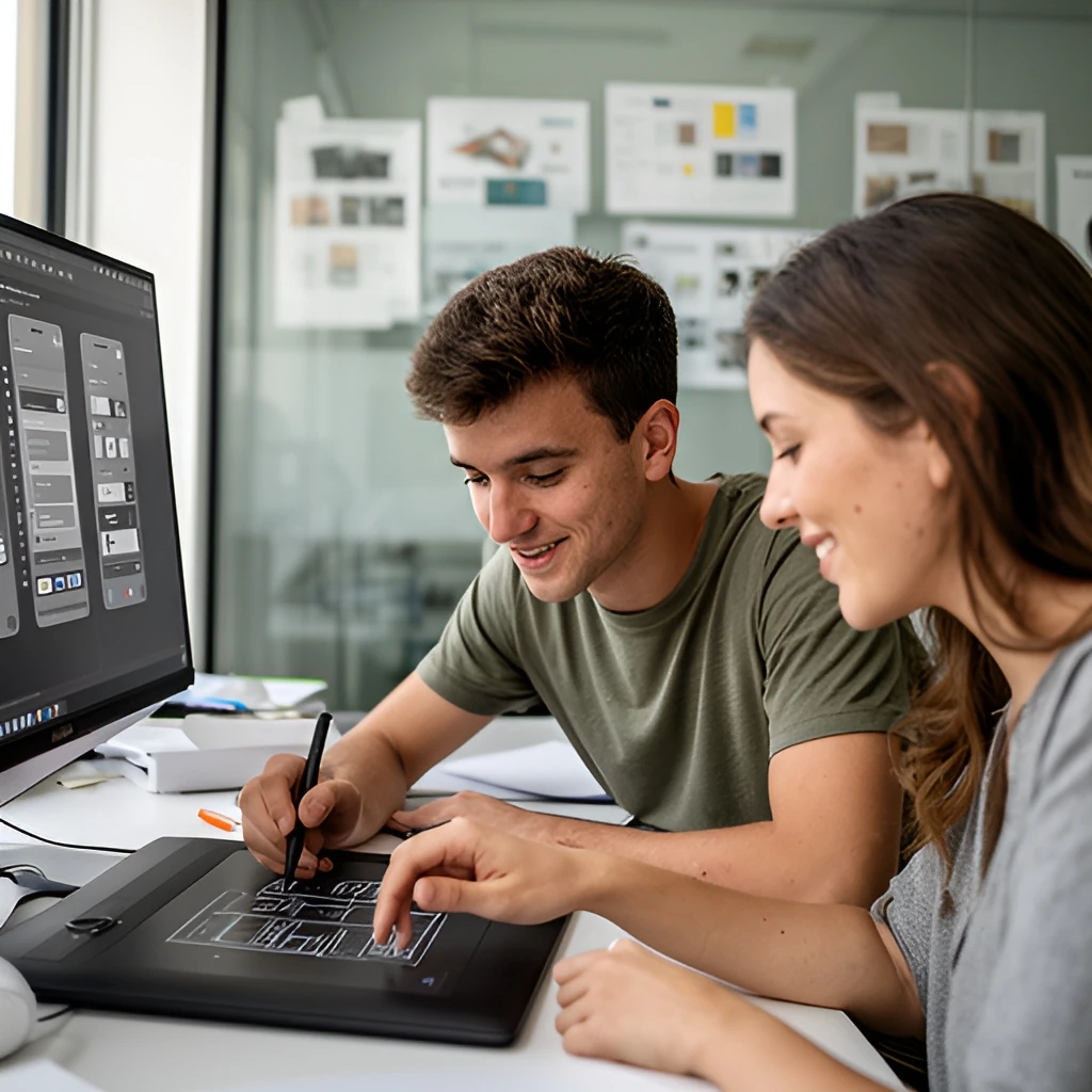 UX/UI Designer job in Abu Dhabi, UAE (illustration)